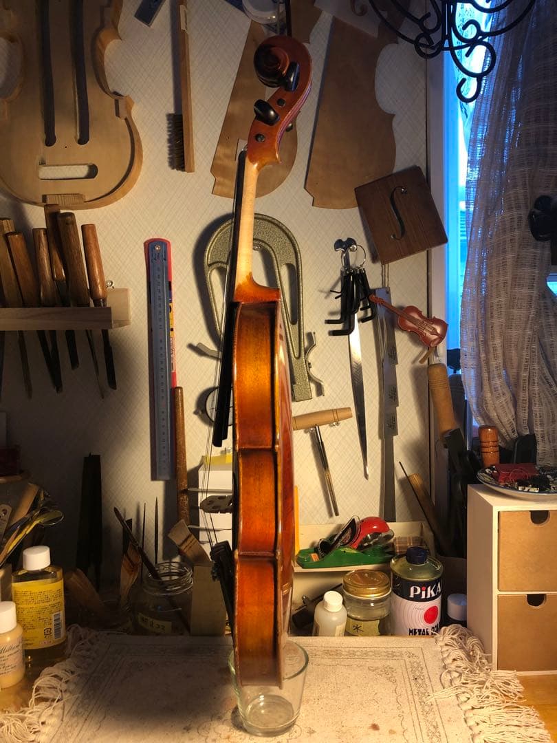 駒&魂柱調整済】Suzuki分数バイオリンNo220 3/4 1996