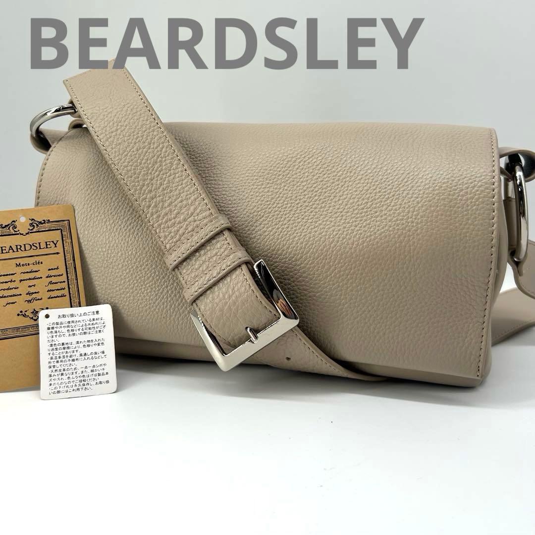 未使用級✨BEARDSLEYビアズリー レザー ボディバッグ ショルダーバッグ
