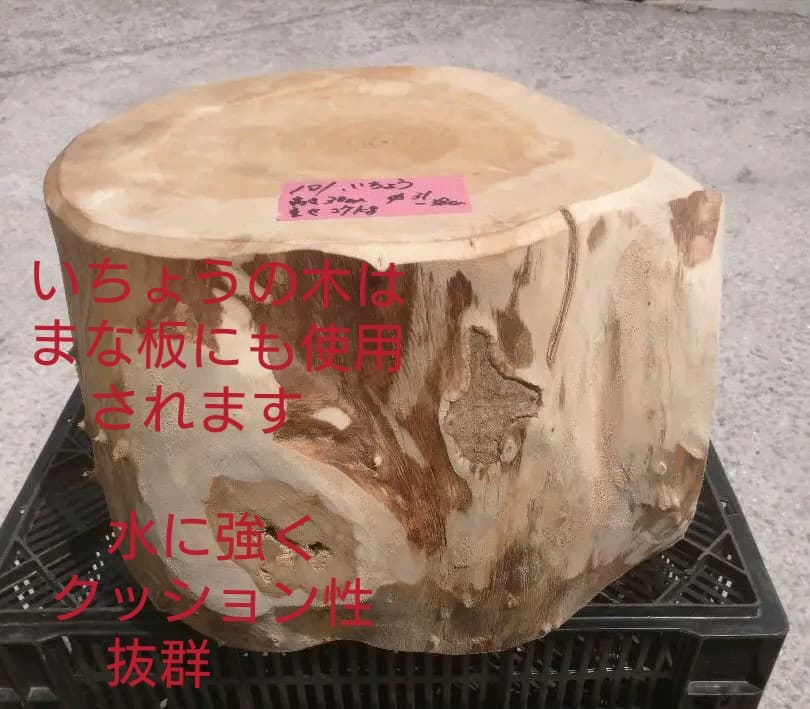 木製台(いちょう) 木製 踏み台 LS-H004 (株)アイピーシー 木製踏台 高さ120mm