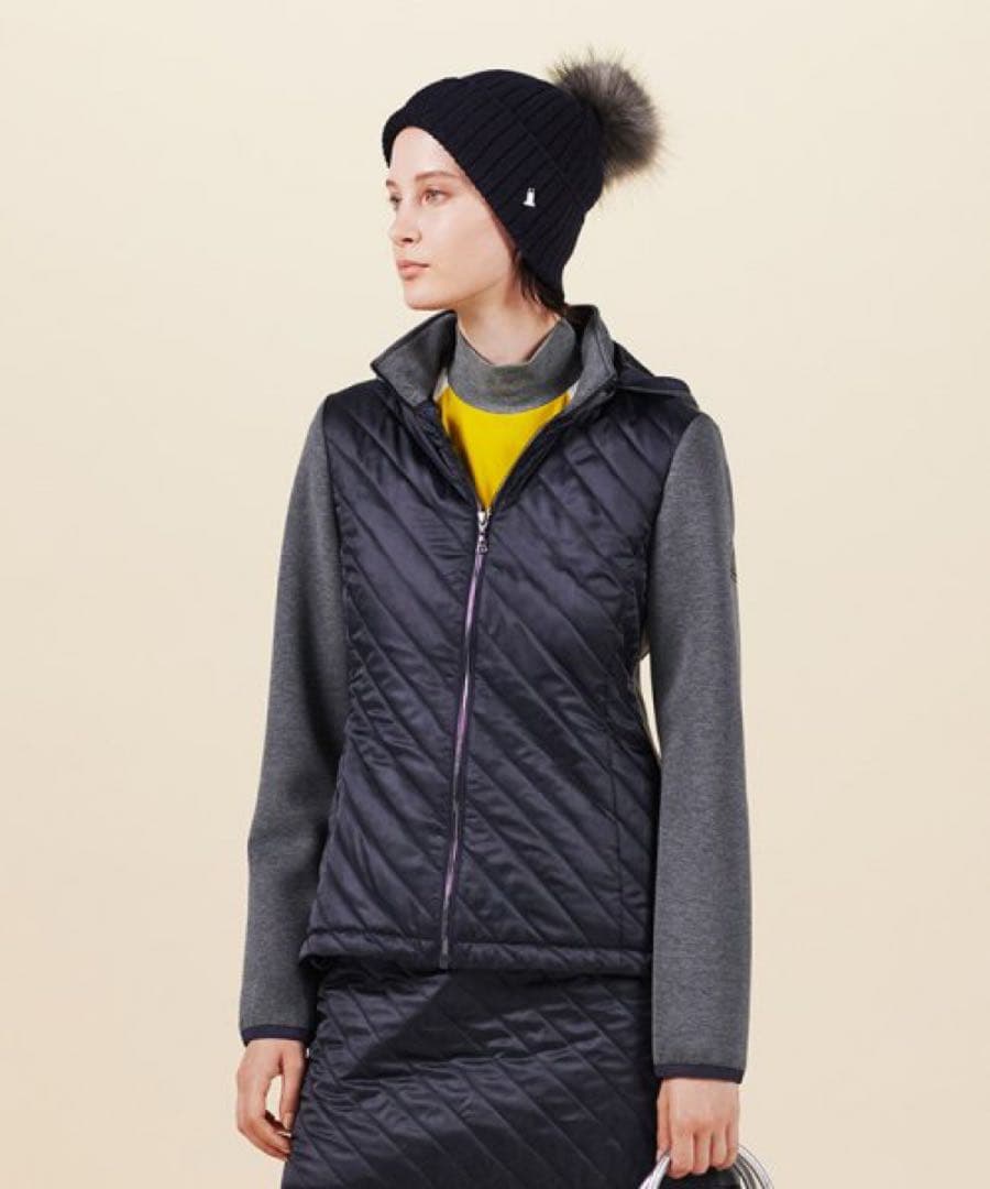 【美品】LANVIN SPORT ヒートナビ 中綿ブルゾン 42 ゴルフ 極美品 descente-store_vg4fjk61m