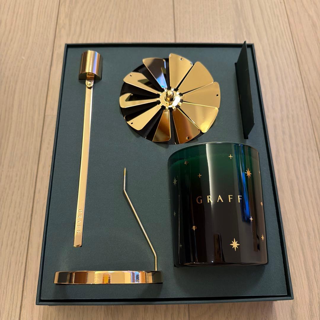 GRAFF アロマキャンドルセット 220g 2025 クリスマスギフト - メルカリ