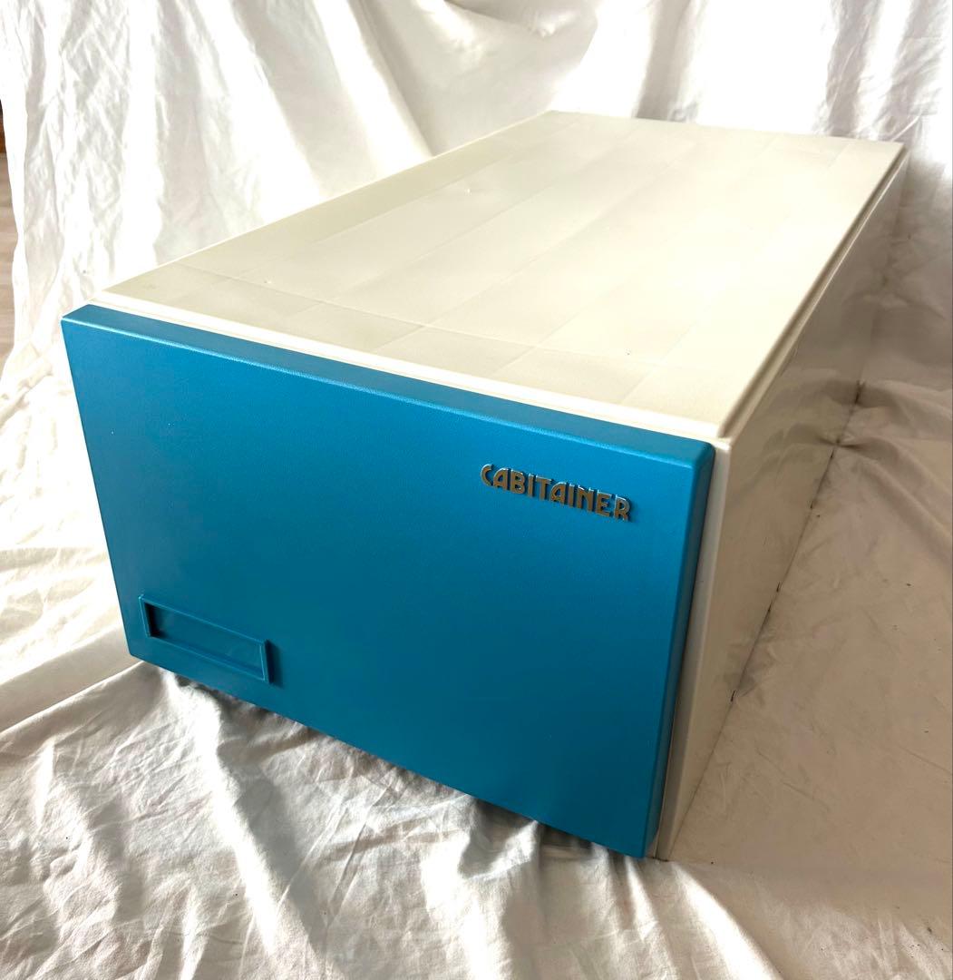 サンコー キャビテナー No.200 青 書類整理箱 文書保存箱 収納ケース 楽天市場】サンコープラスチック キャビテナー No.200 全2色 (W420