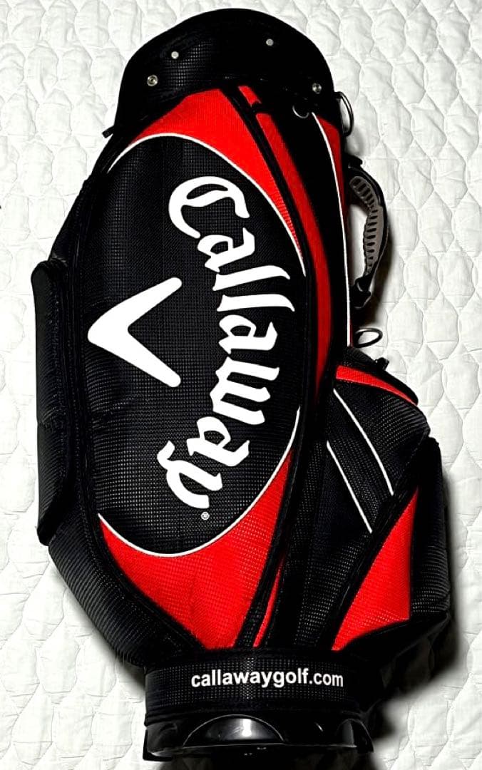 Callaway キャディバッグ 赤黒 美品