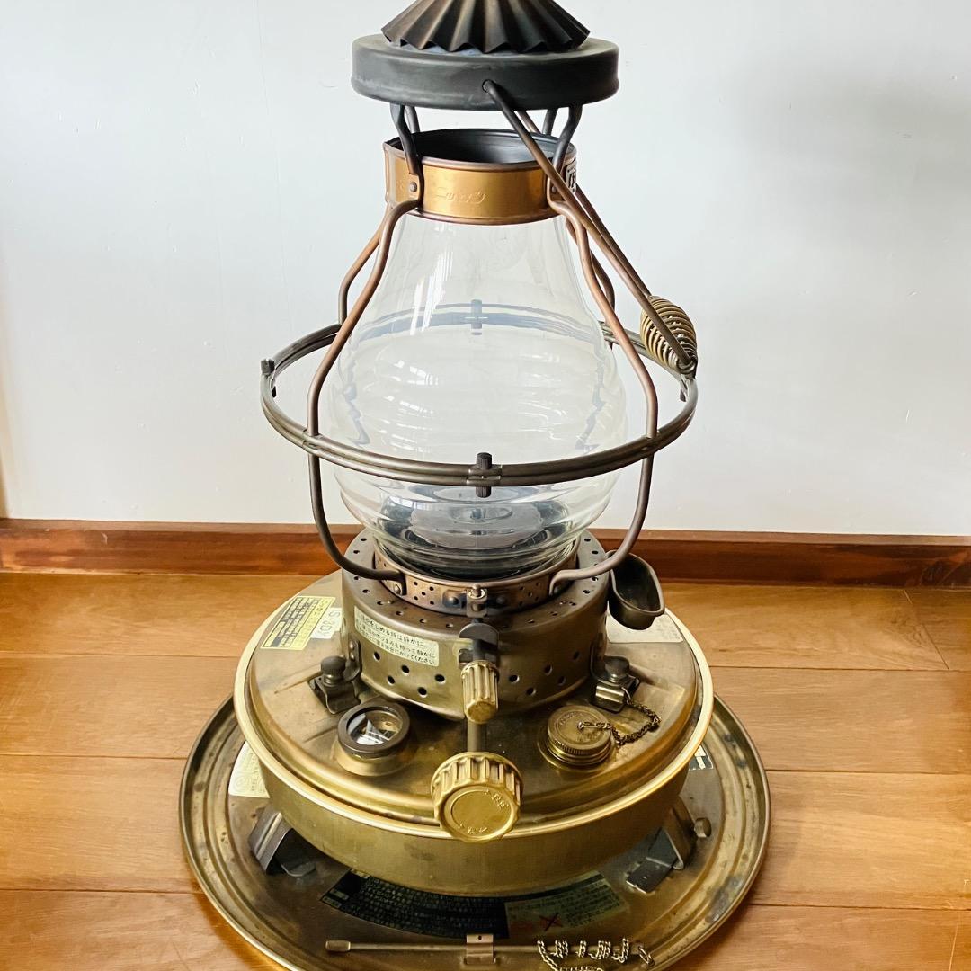 値引き★ニッセン（日本船燈）IS-3 石油ストーブ 真鍮製◎取説もあります Amazon.co.jp: 日本船燈 ニッセン石油ストーブ ゴールドフレーム IS-3