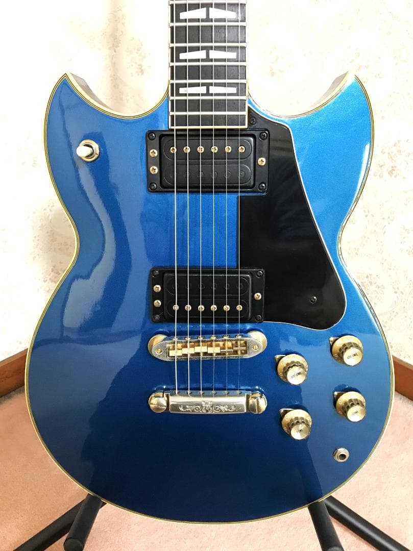 完全調整済 YAMAHA SG1000 メタリックブルー 高中正義 送料込 1982 SG1000 Metallic Blue