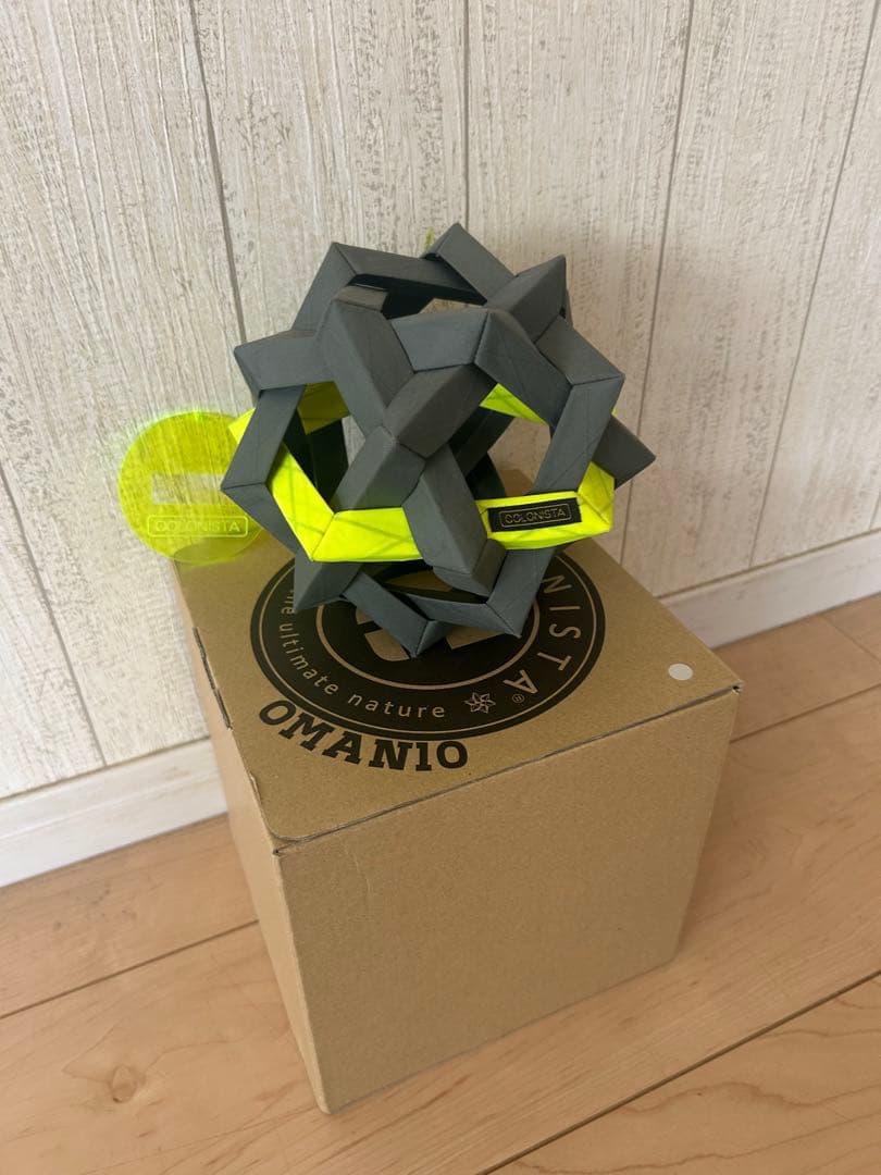 コロニスタoman10　グラファイトグレー&イエロー OMAN10 ネイチャー柄 | COLONISTA