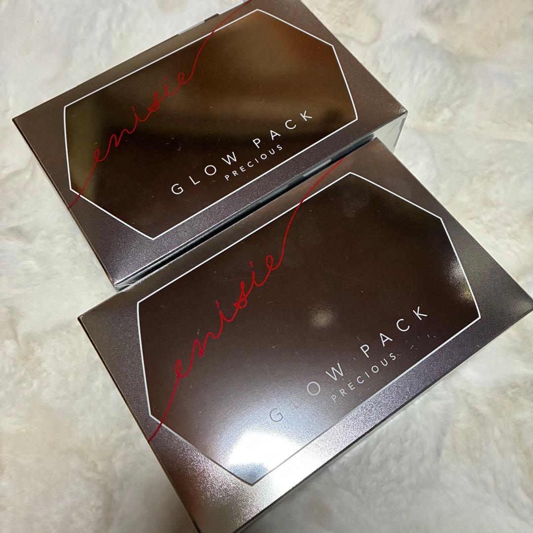 新品未使用エニシーグローパックプレシャス２箱 enisie エニシーグローパック プレシャス 10回分 2個セット フェイス