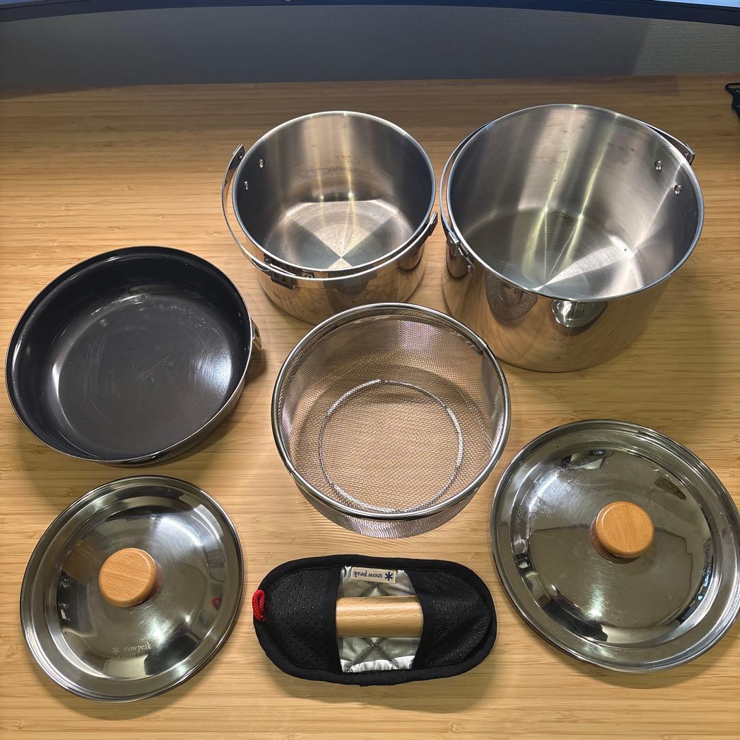 スノーピーク クッカーセット フィールドクッカー Pro.シリーズ Amazon | スノーピーク(snow peak)クッカーセット フィールドクッカー