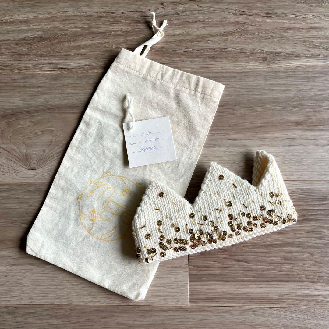 meadowflower ニットクラウン　0-2y meadowflower ニットクラウン 0-2y