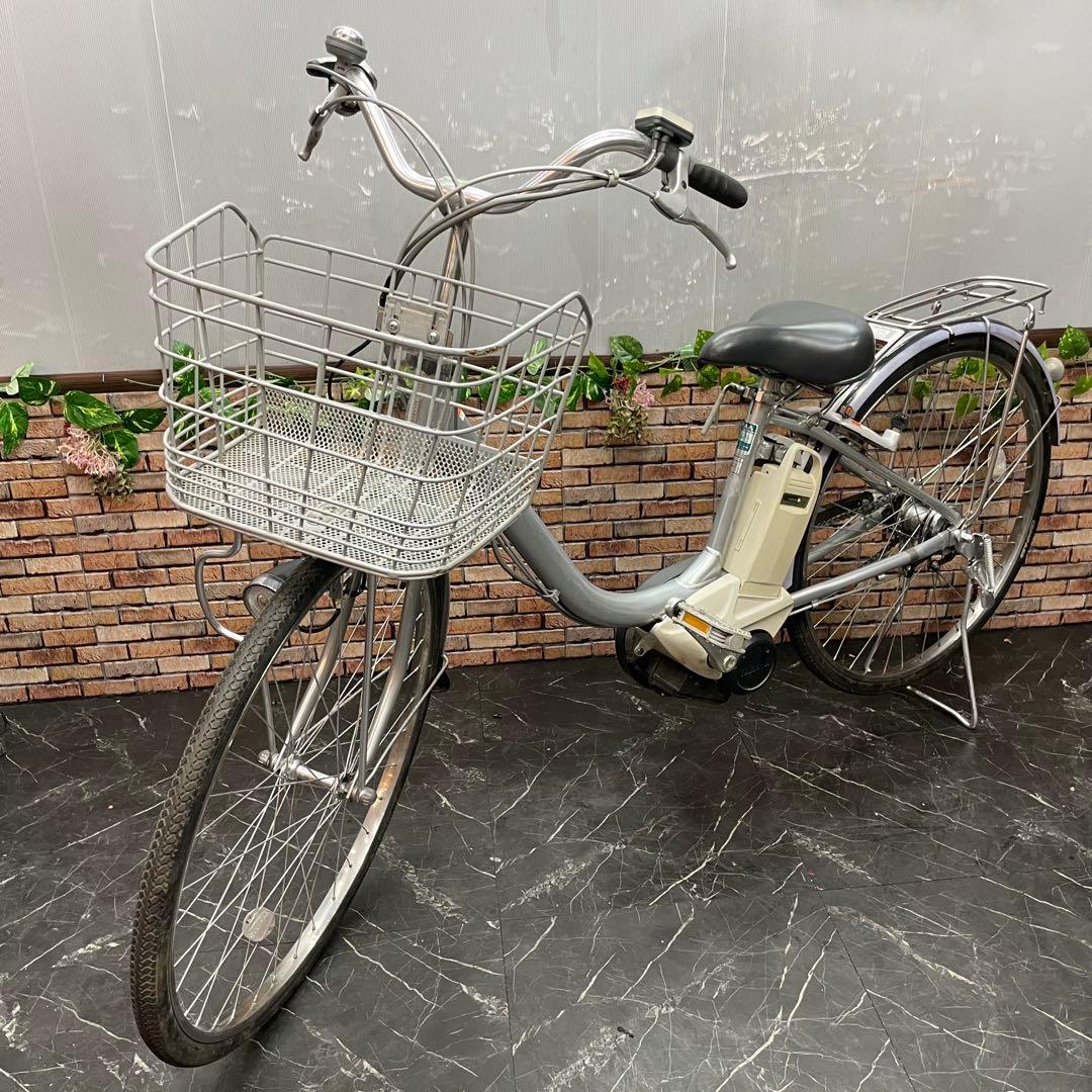 93】電動自転車 YAMAHA PAS シルバー 26インチ - メルカリ