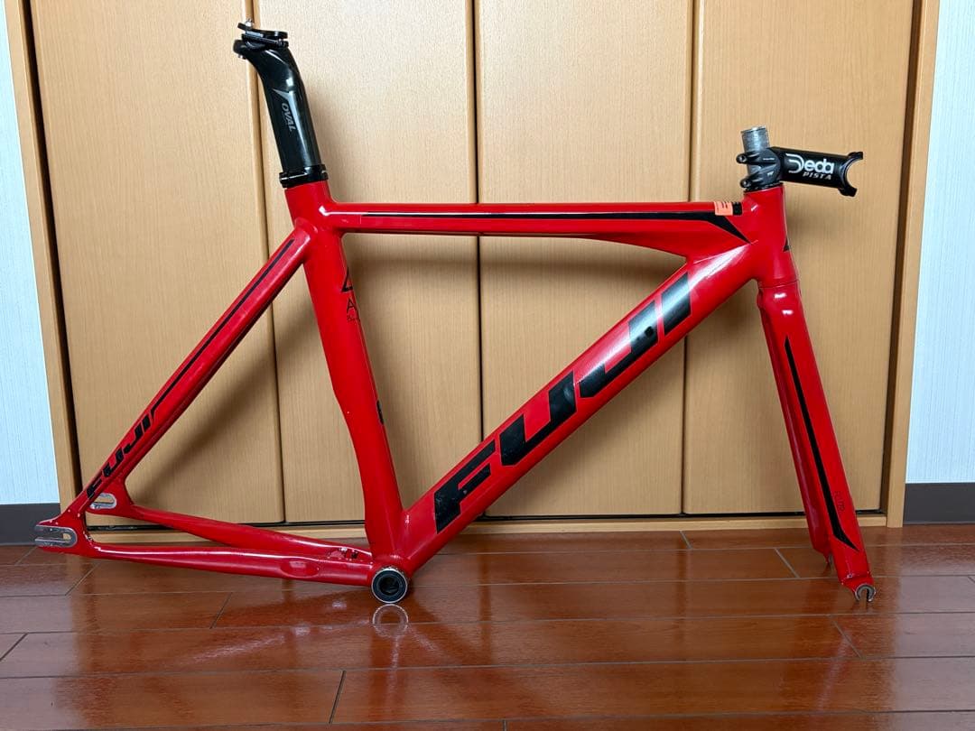 【フレームセット】FUJI TRACK PRO 52 アルミ ピスト トラック フジ FUJI トラック プロ TRACK PRO 52サイズ アルミ ピストバイク