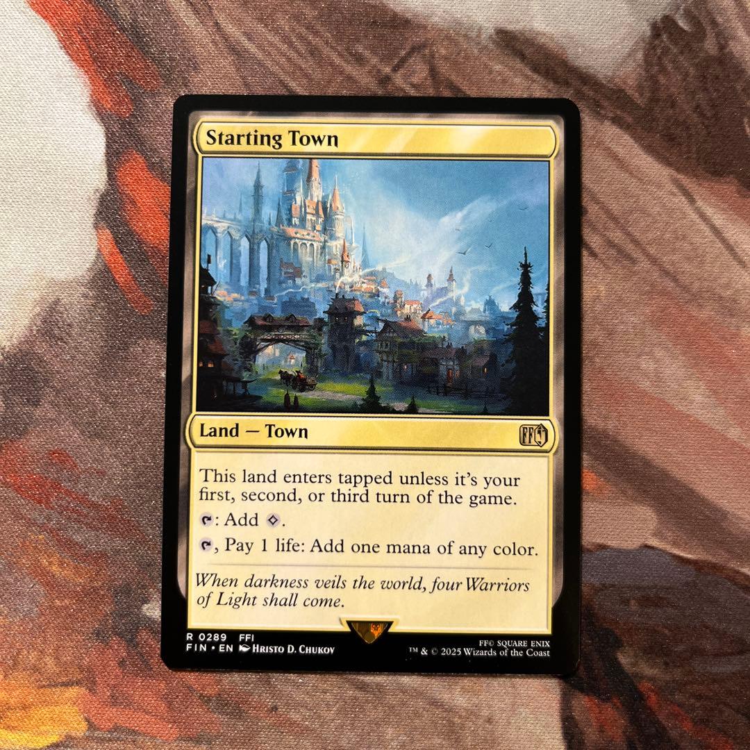 MTG 始まりの町/Starting Town FIN 通常枠 英語版 - メルカリ