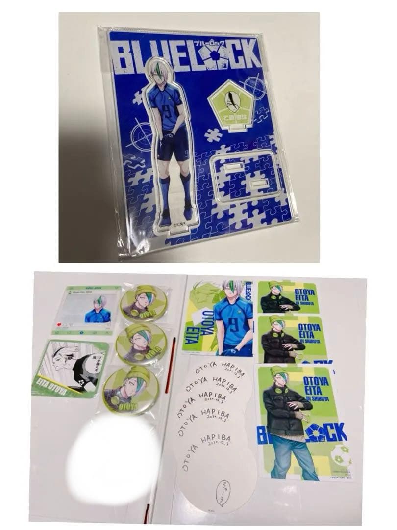 ブルーロック　乙夜　アクリルスタンド　原作イラスト　私服缶バッジ　複製コースター ブルーロック 乙夜 アクリルスタンド 原作イラスト 私服缶バッジ 複製