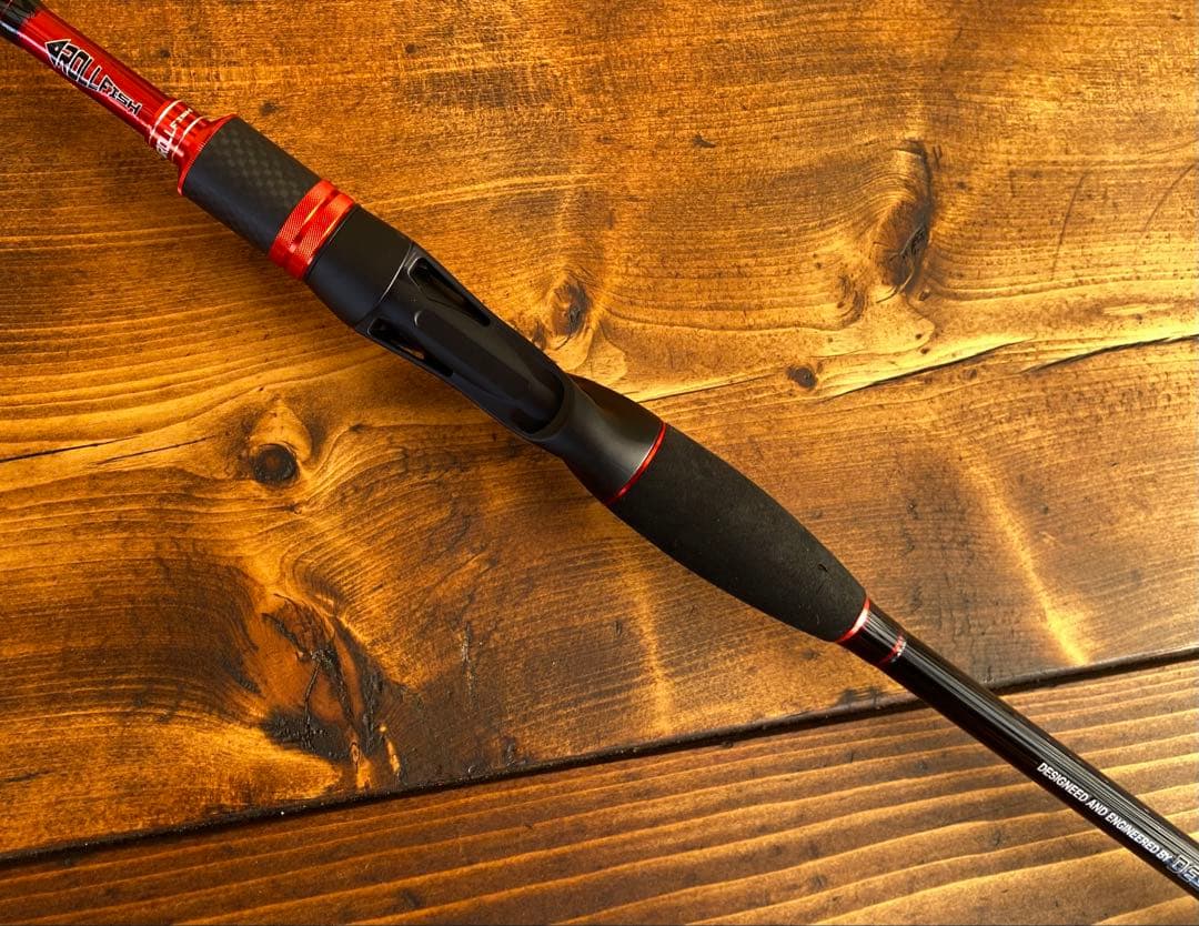 ジギングロッド デジタルカウンター付きリール イカメタル スパイラル