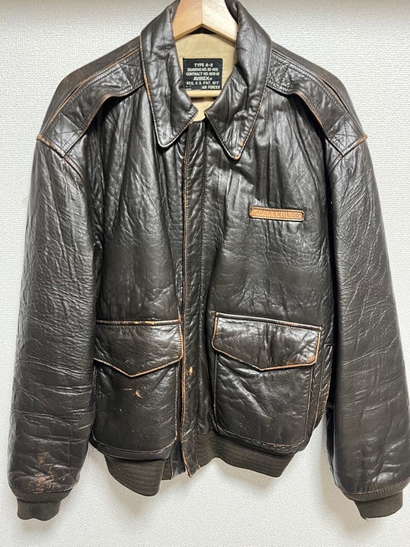 ジャケット・アウター AVIREX Type A-2 Flight Jacket A-2 FLIGHT JACKET ANTIQUE LAMB｜アヴィレックスの通販｜&mall