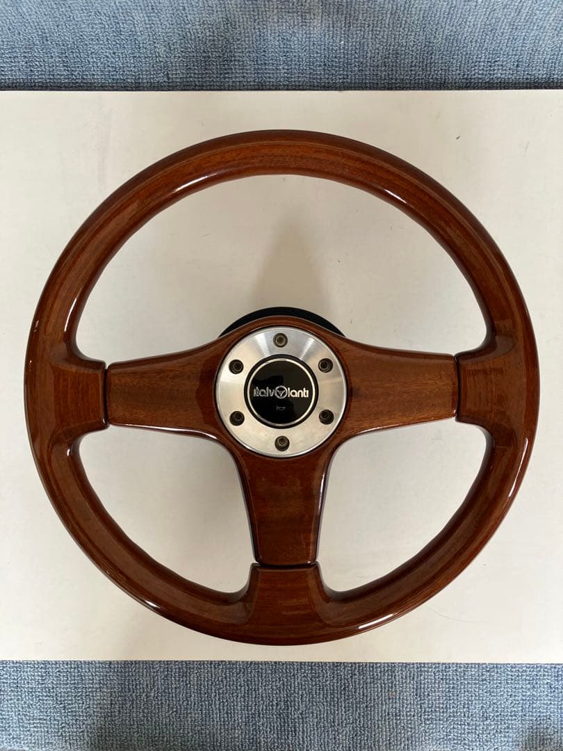 イタルボランテ italvolanti ウッド ステアリング 350mm イタルボランテ ウッドステアリング イタルボランテ italvolanti