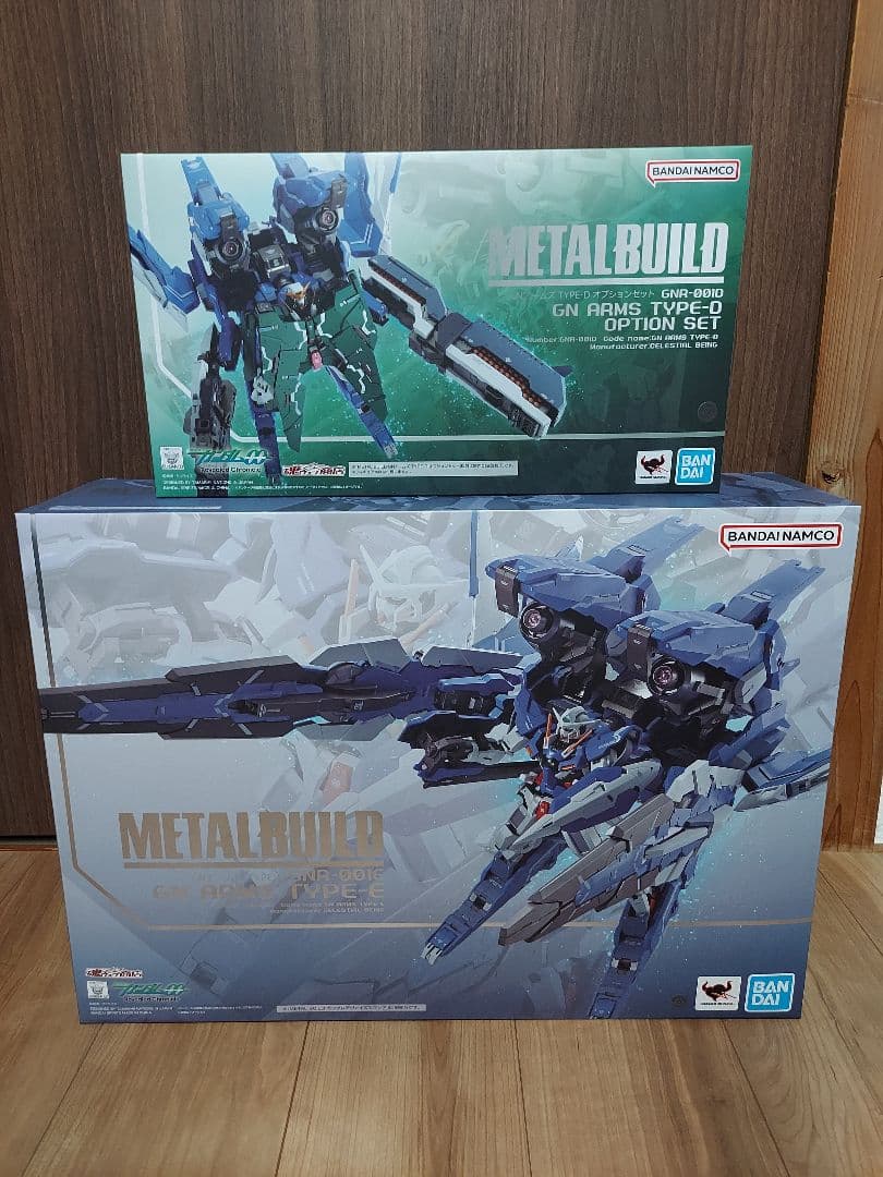 バンダイ　メタルビルド GNアームズ　TYPE-E　TYPE-D 　2点セット METAL BUILD GNアームズ TYPE-E【2次：2023年7月発送分】 | 魂ウェブ