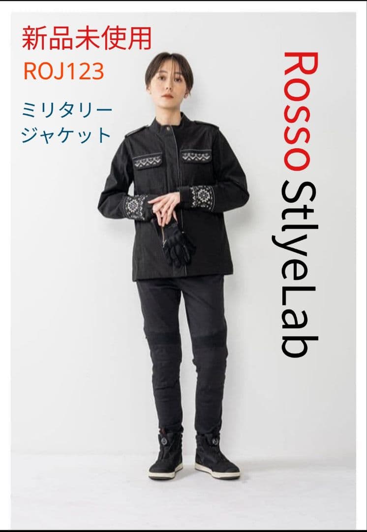 新品　ロッソスタイルラボROJ123 ミリタリージャケット　М 楽天市場】春 夏 秋 モデル バイク レディース ジャケット ミリタリー