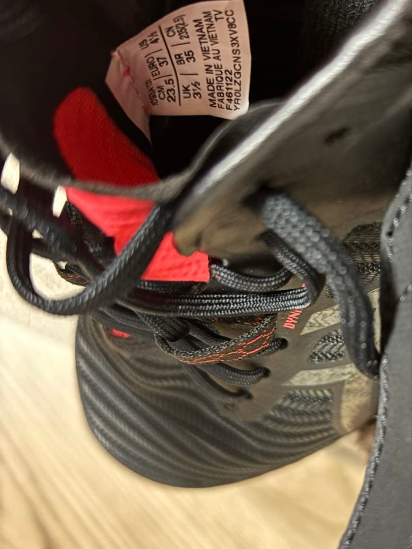 asics 陸上 短距離スパイク 23.5cm 黒