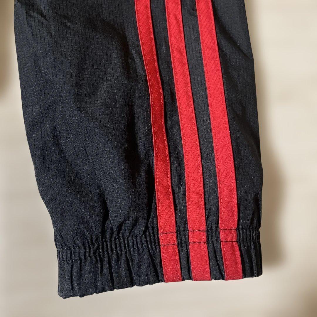 adidas ACミラン ジャージ ジャケット 黒/赤 bwin サイズL