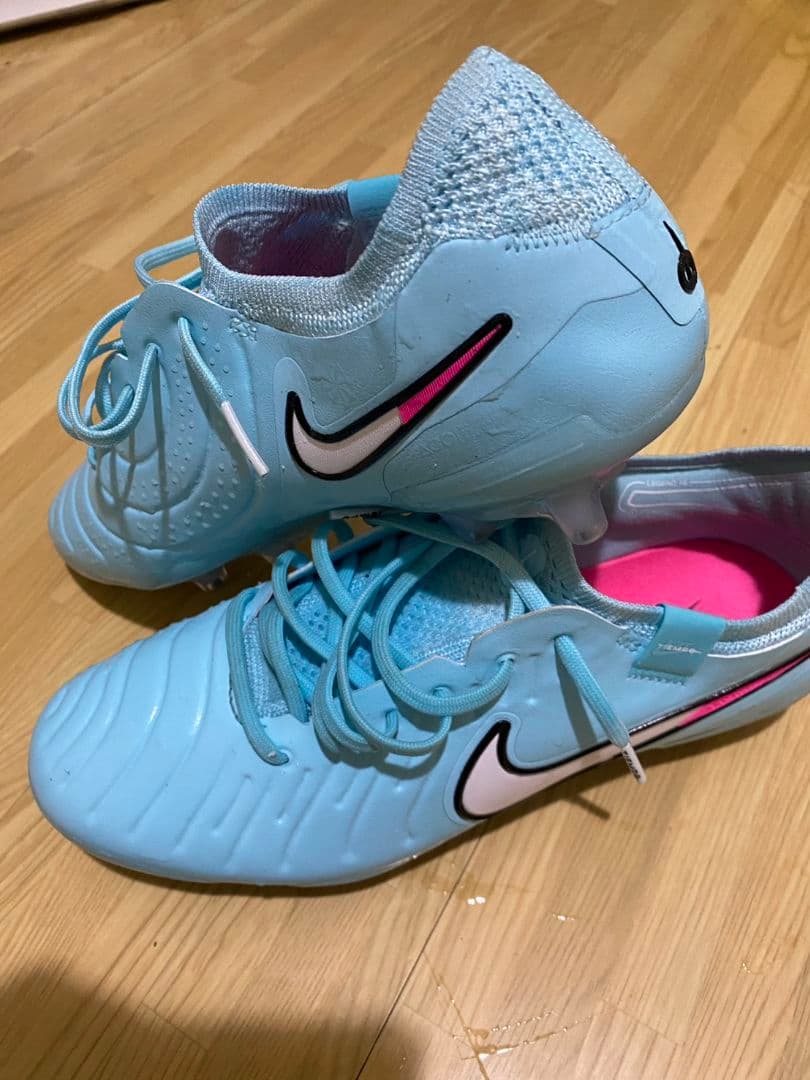 Nike アクアブルー スパイクシューズ　25.5cm