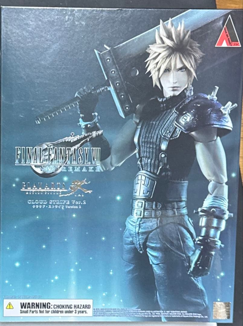 【未開封・美品】FFVII リメイク PLAY ARTS改　クラウドVer.2 PLAY ARTS改 クラウド・ストライフ Ver.2 FANTASY VII REMAKE