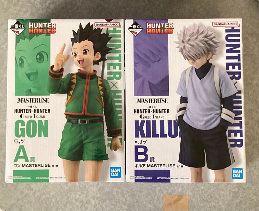 一番くじ ハンターハンター グリードアイランド編 ゴン キルア フィギュア 一番くじ HUNTER×HUNTER GREED ISLAND｜一番くじ倶楽部｜BANDAI