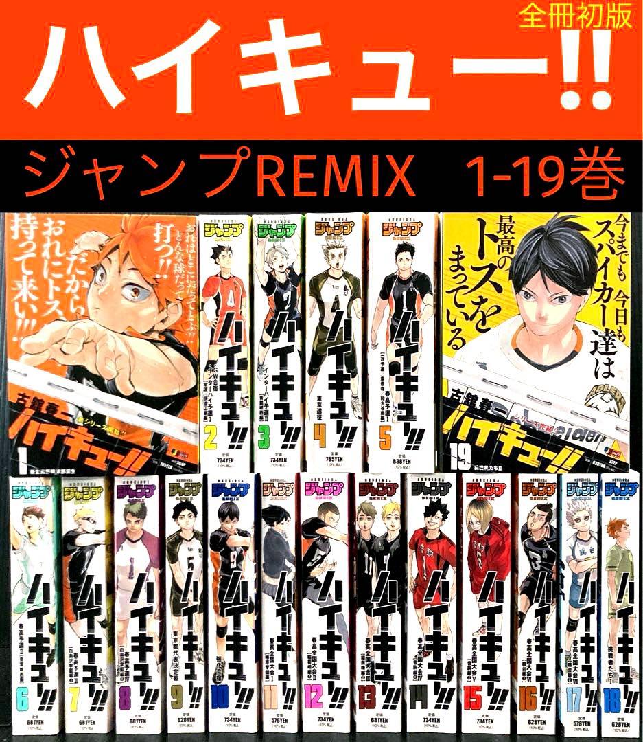 ハイキューリミックス 1〜19巻 全巻セット