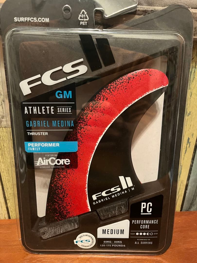 FCS II Gabriel Medina M フィン Medium FCS II Gabriel Medina Signature Tri Fin Set - FCS US