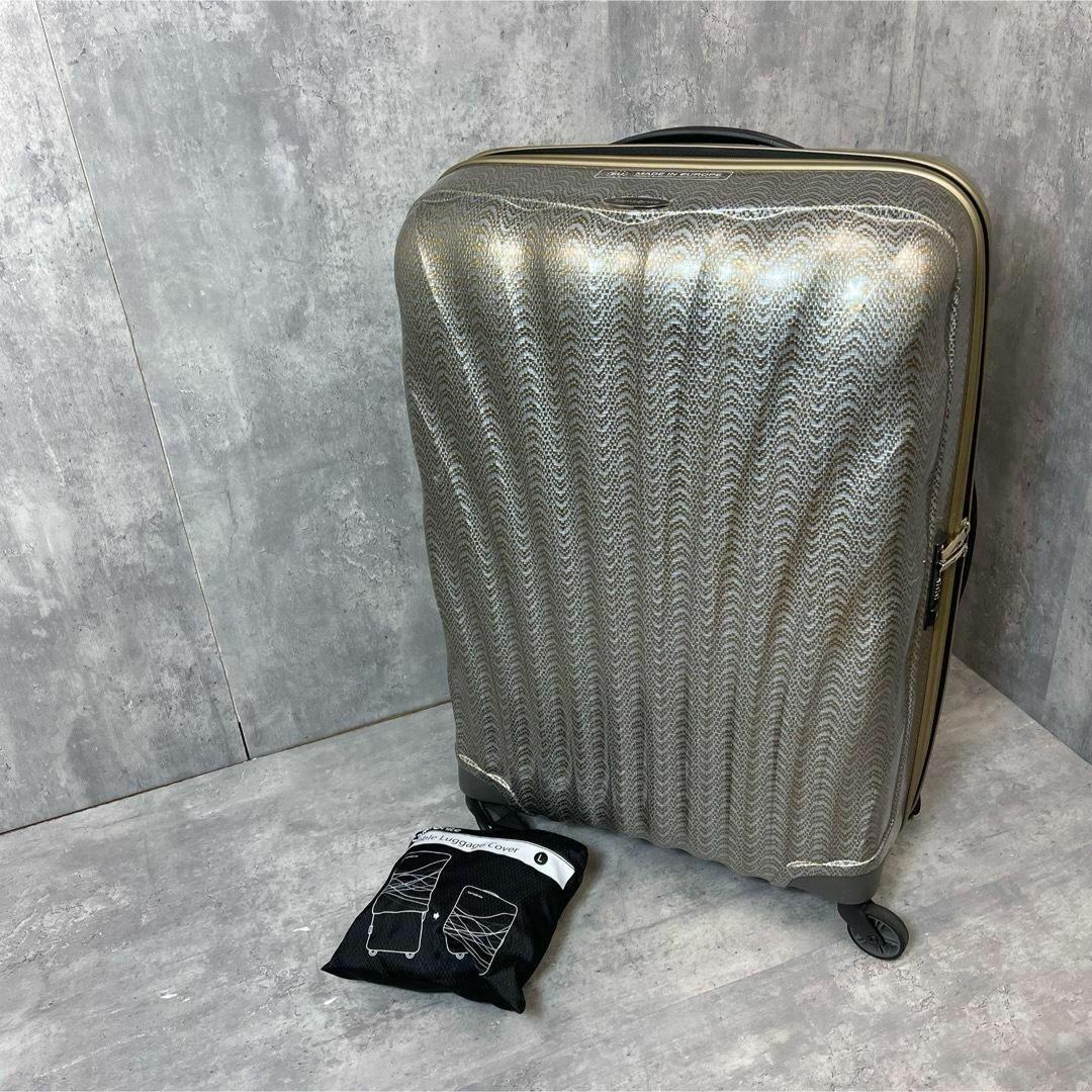 サムソナイト コスモライト　スピナー 10周年記念モデル　スーツケース　94L 5-10泊]サムソナイト コスモライト スピナー 75 94L V22-304 シルバー