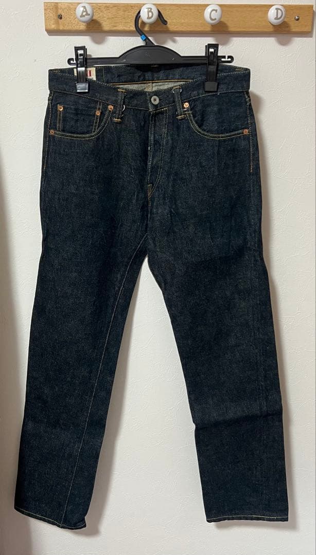 鬼デニム　ONI-552 サイズ３0 鬼デニム ONI DENIM 552 縦緯インディゴデニム 17oz レギュラー