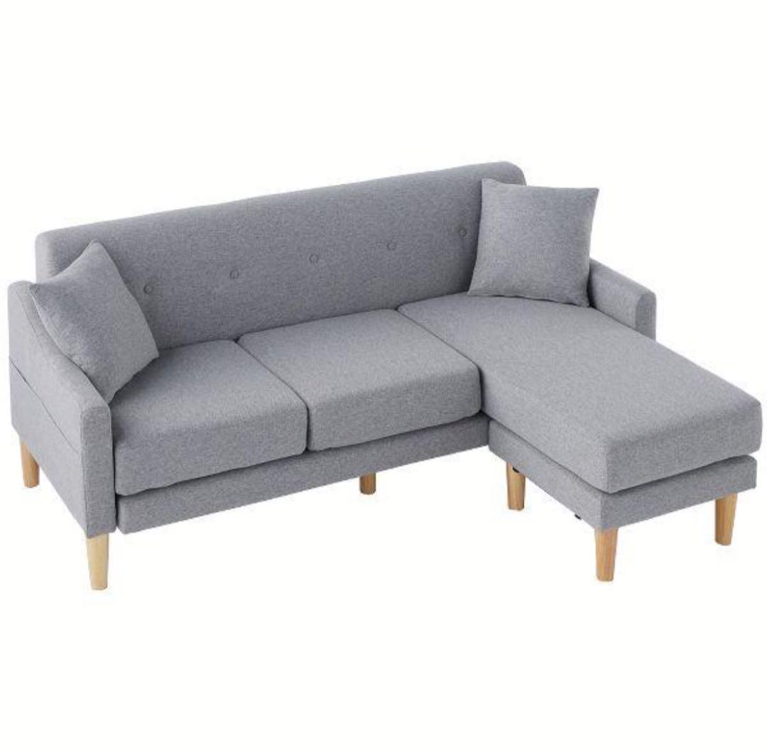 ソファ　ソファセット　3人掛け　リビングソファ　グレー 楽天市場】3人掛 ソファ グレーの通販