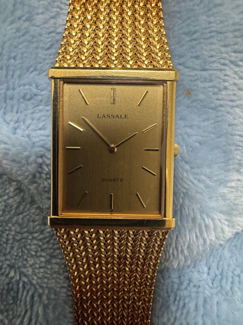 LASSALE クォーツ 腕時計 ゴールド セイコー SEIKO ジャンク品 1E50-5049 LASSALE ラサール 腕時計