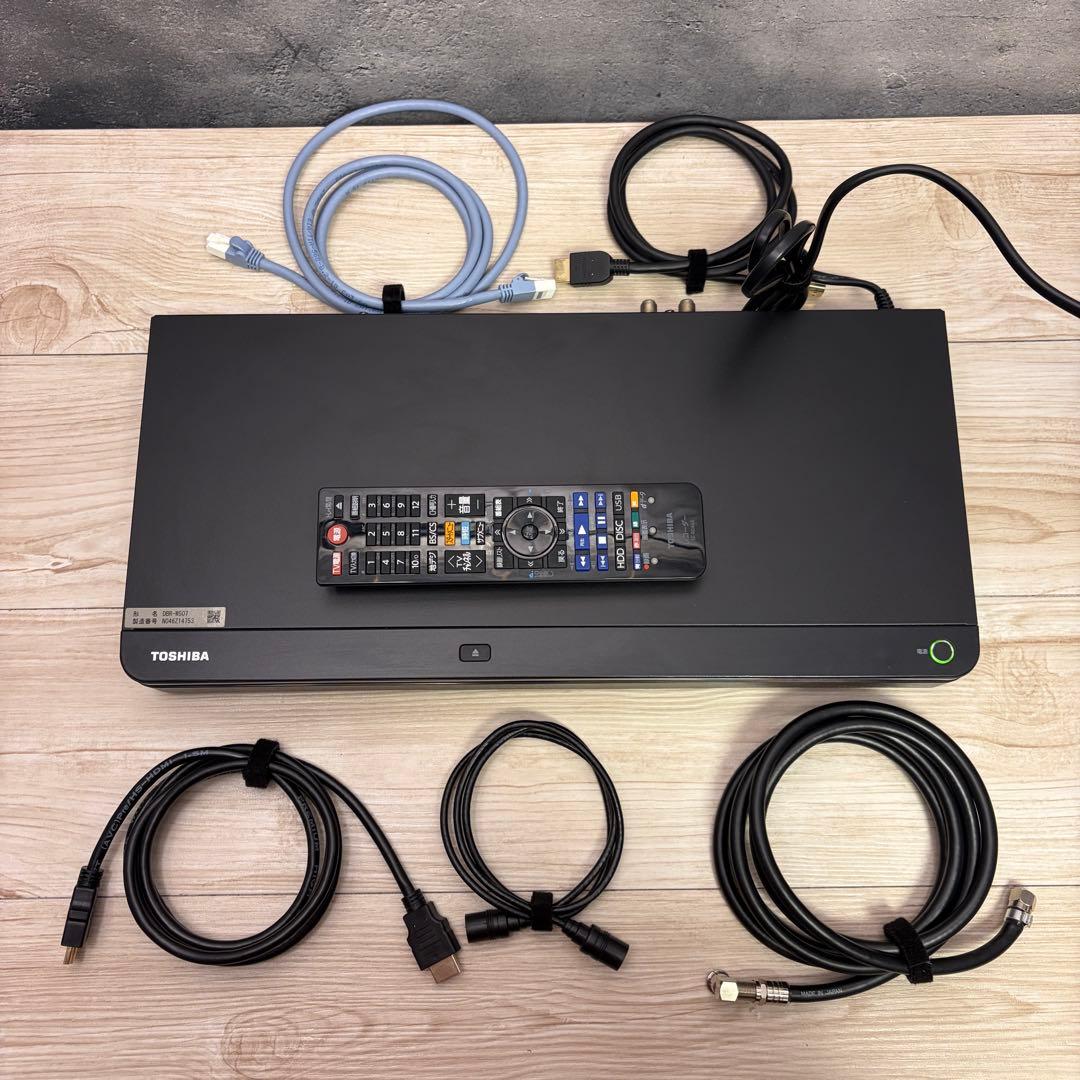 綺麗 リモコン付きTOSHIBA REGZA DBR-W507 Amazon | 東芝 500GB HDD/2チューナー搭載3D対応ブルーレイレコーダー