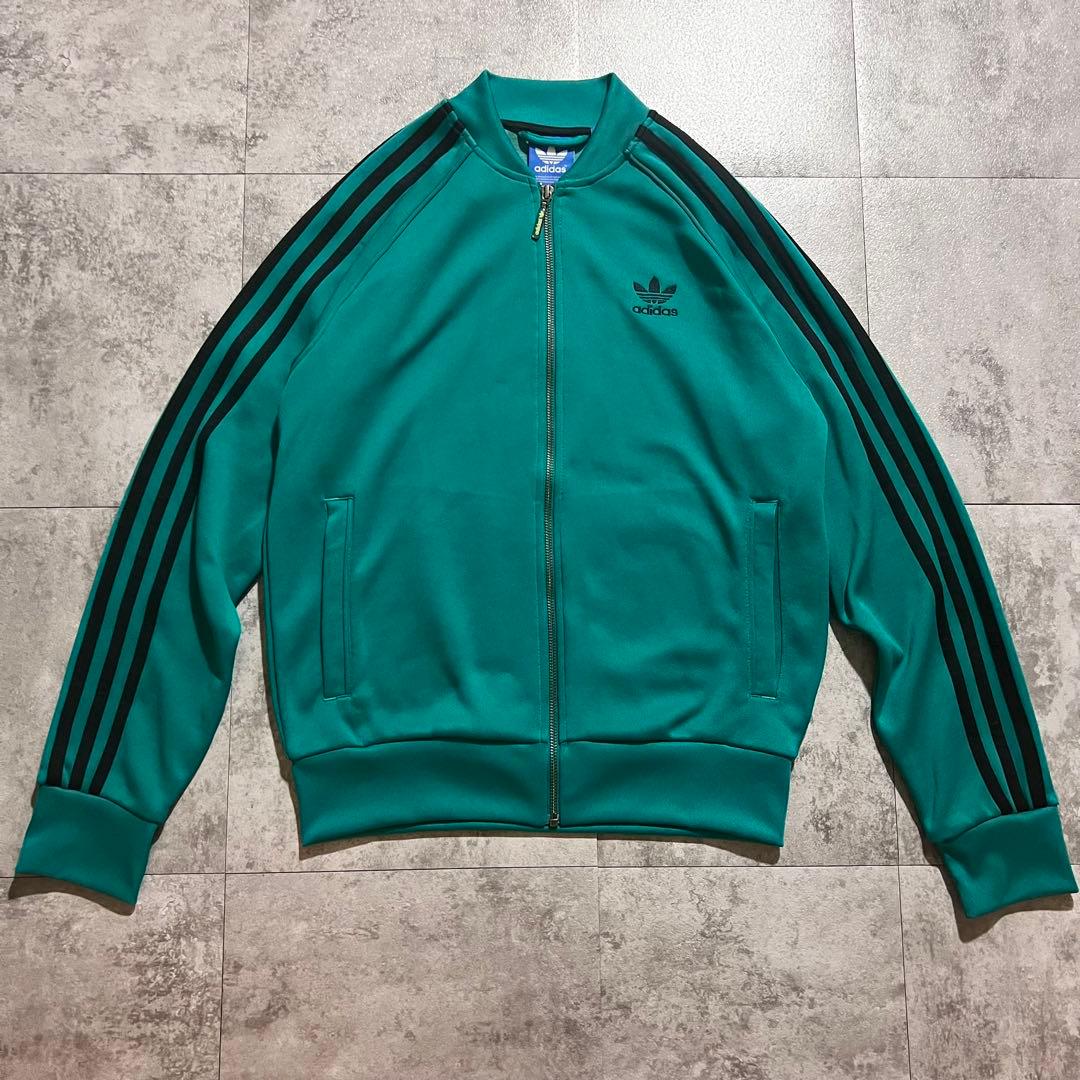 美品】adidas アディダス 松村北斗着用 トラックジャケット 緑 ATP型