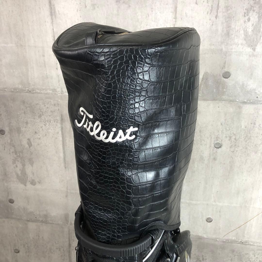 タイトリスト ボーケイデザイン キャディバッグ スタンド式 クロコ