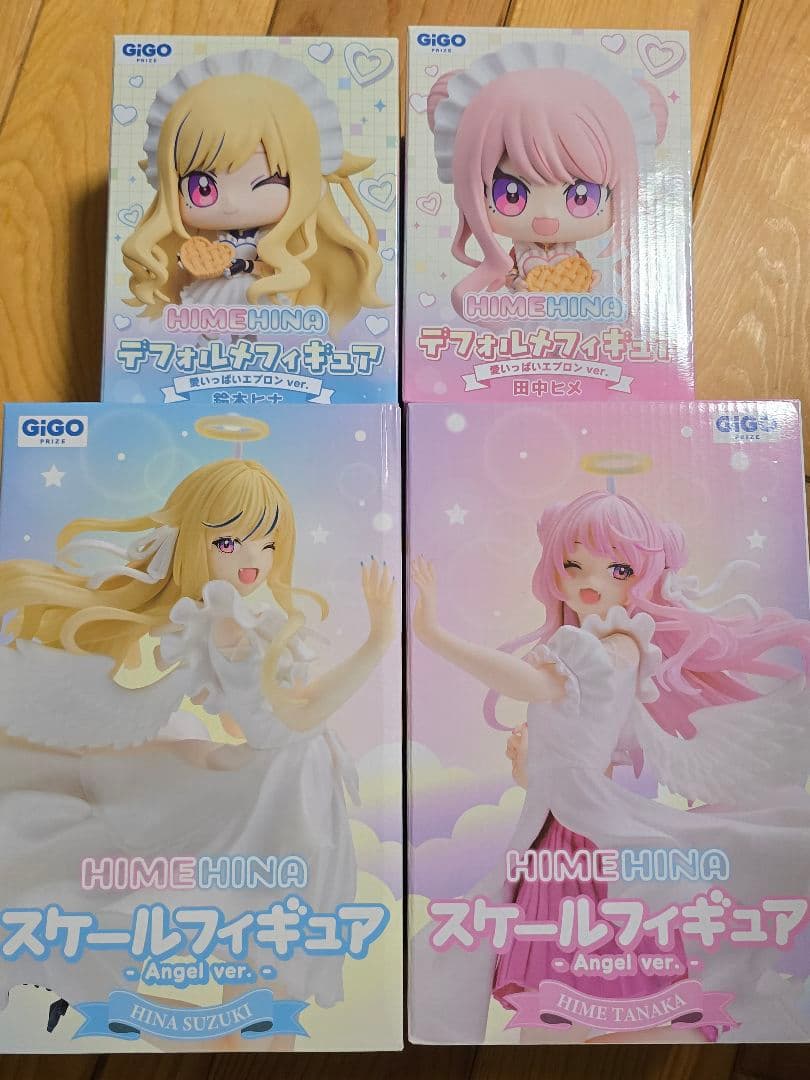 GIGO限定 HIMEHINA スケールフィギュア デフォルメフィギュア　4種 コンテンツ対象店舗一覧｜GENDAGiGO