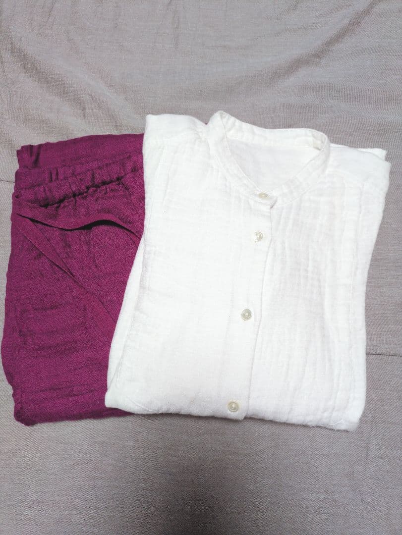 UCHINOルームウェア・パジャマ上下セット UCHINO パジャマ メンズ 綿100% マシュマロガーゼ＆パイル 快眠