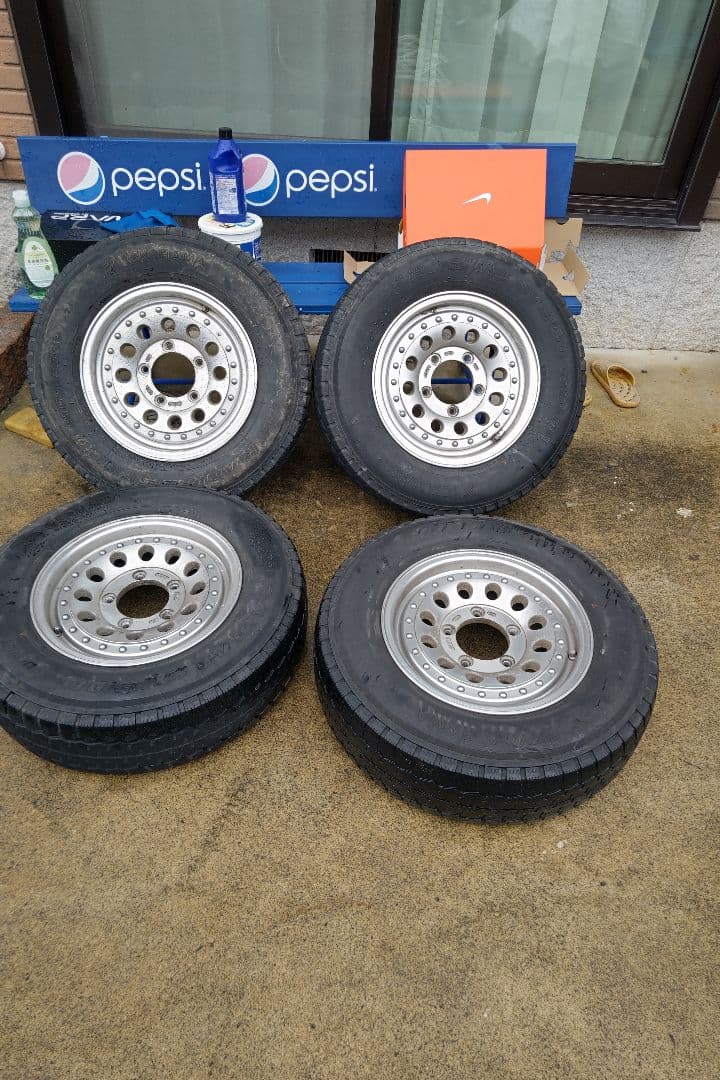 ジープ　ジムニー　15インチ タイヤ・ホイールセット ジムニー スチールホイールセット（15インチ/1本分）マットブラック