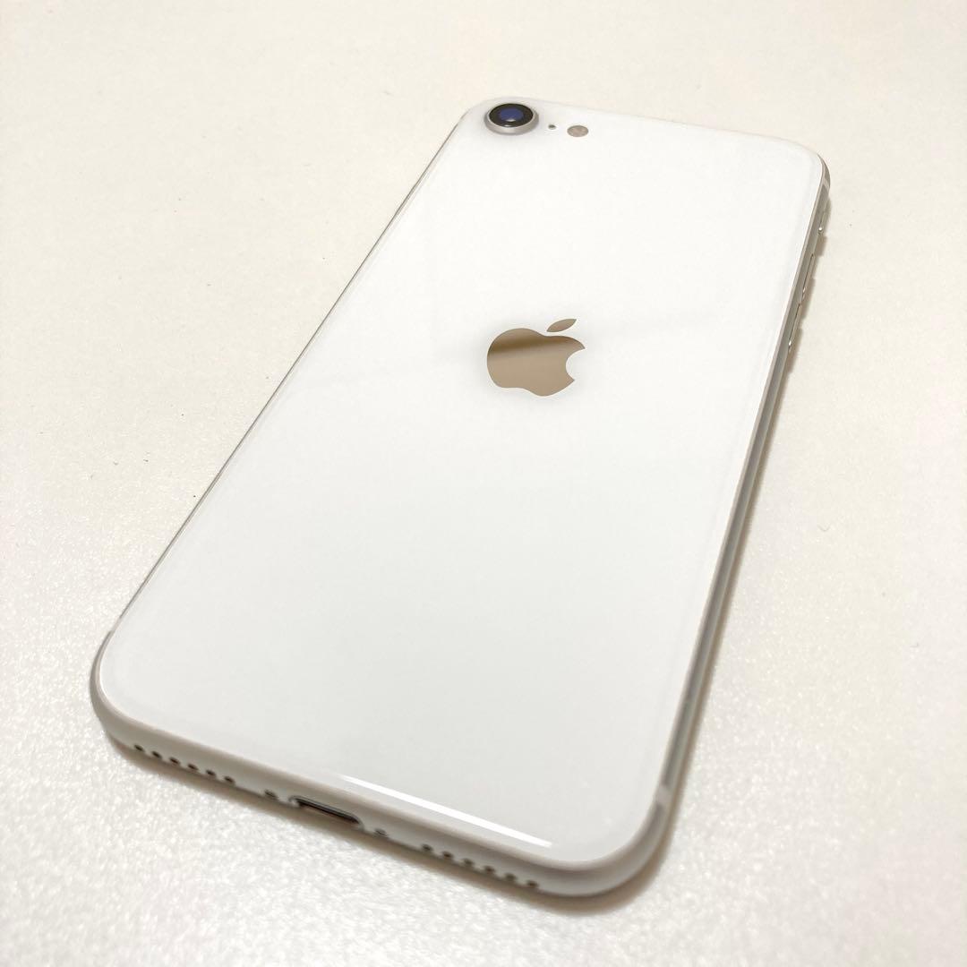 iPhone SE2/第二世代/64GB/ホワイト/動作正常/本体のみ - メルカリ