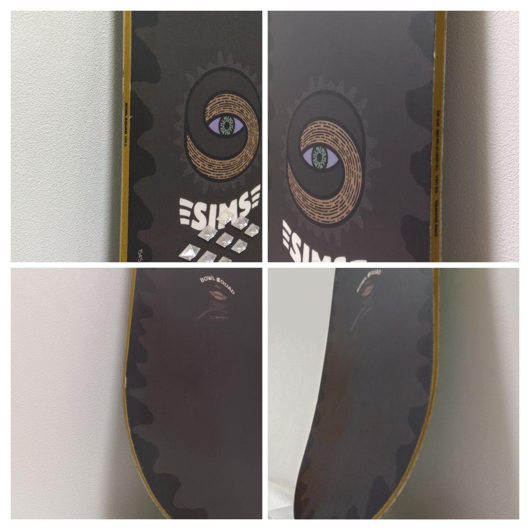 SIMS シムス Bowl Squad スノーボード 154.5cm