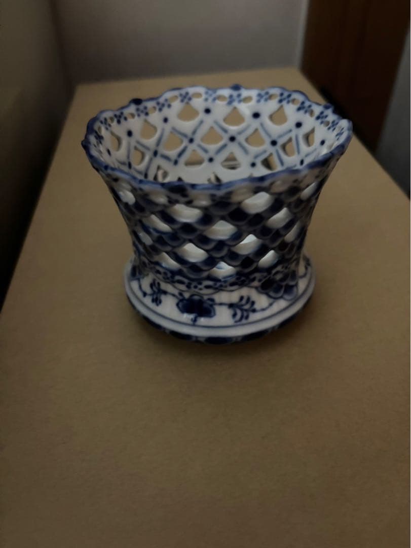 ロイヤルコペンハーゲン　シガレット入れ ロイヤルコペンハーゲン シガーホルダー□ブルーフルーテッド フル