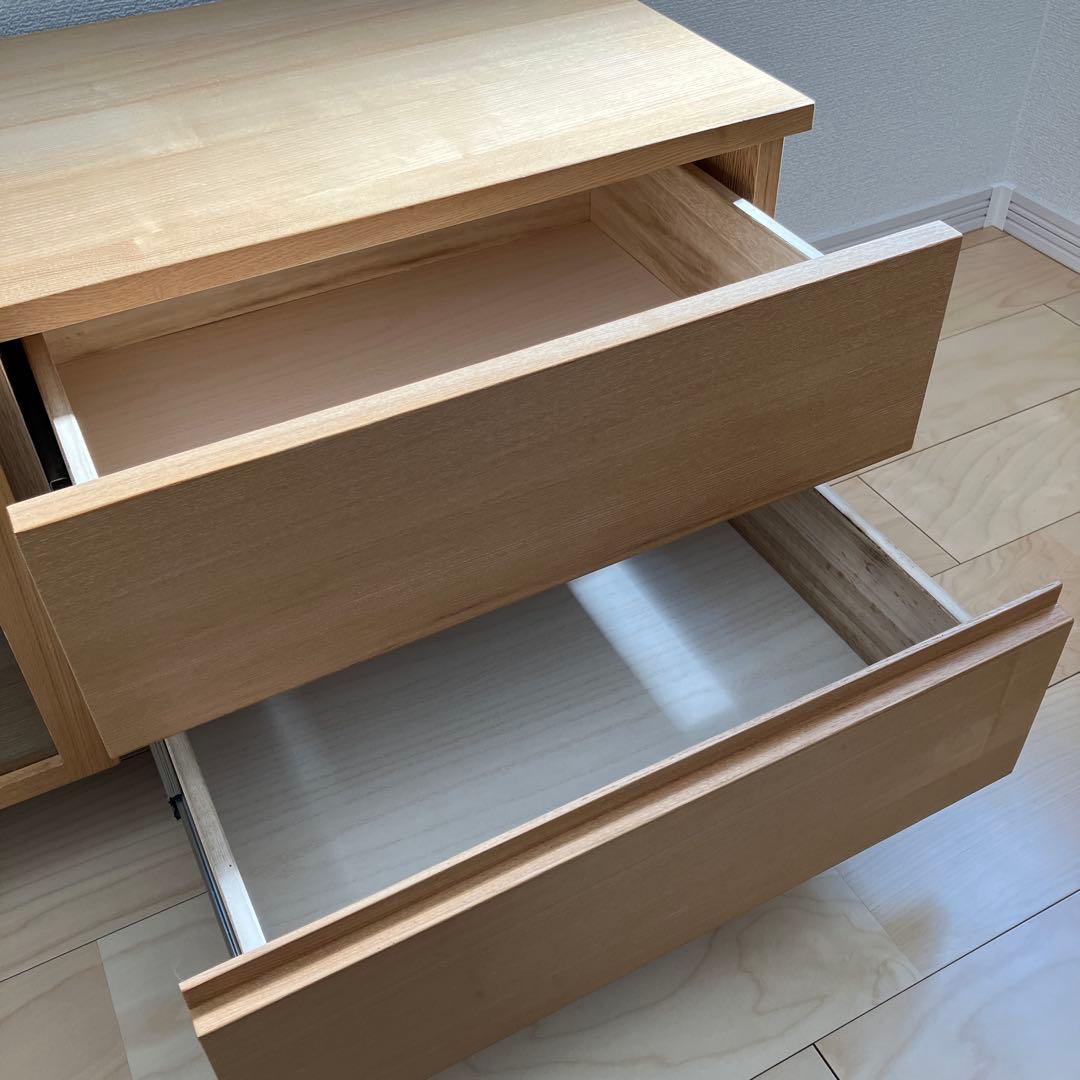 無印良品 【廃盤品】 脚付き 木製テレビボード - メルカリ