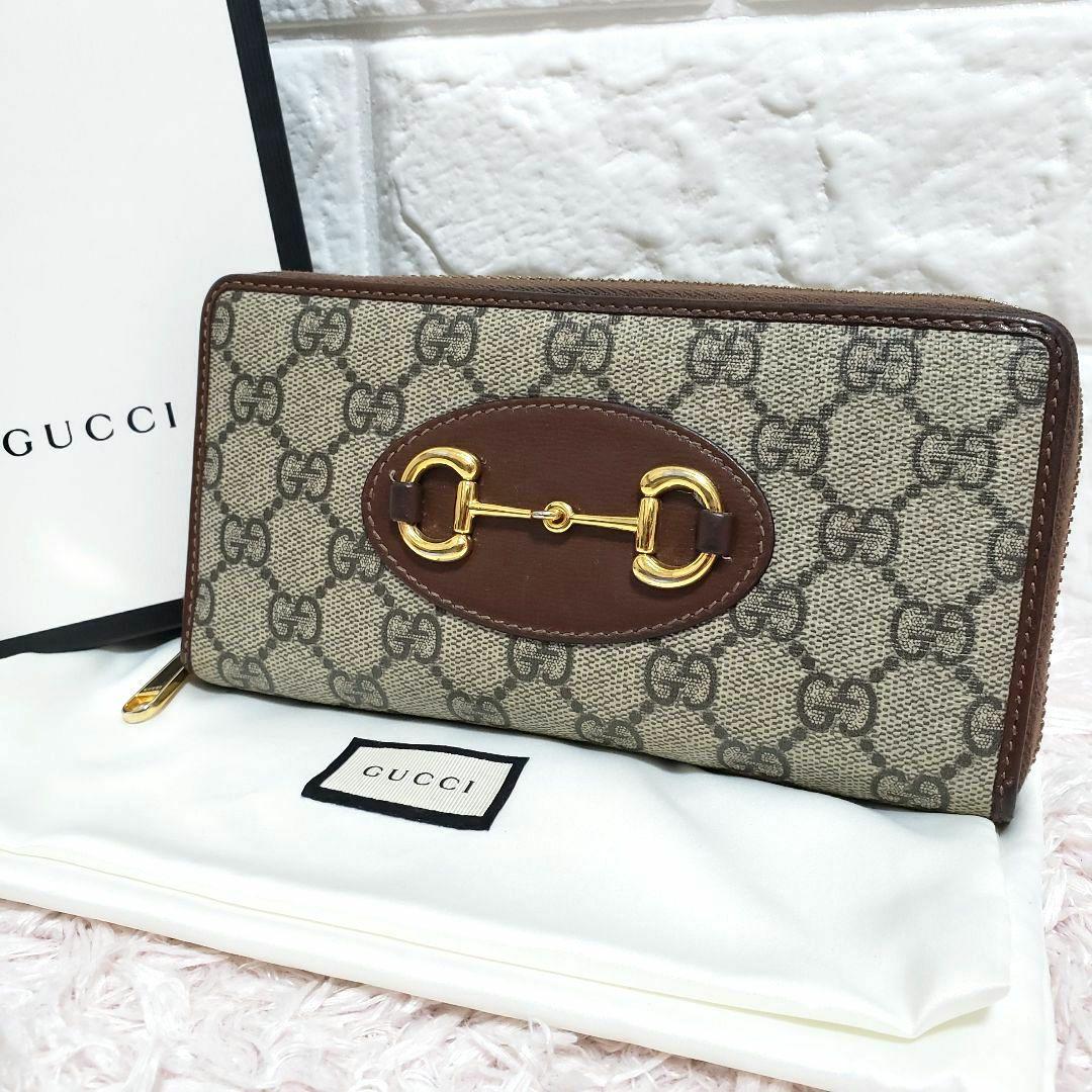 GUCCI グッチ ホースビット GGスプリーム ラウンドファスナー長財布 楽天市場】【未使用】グッチ GUCCI ホースビット 1955 ラウンド