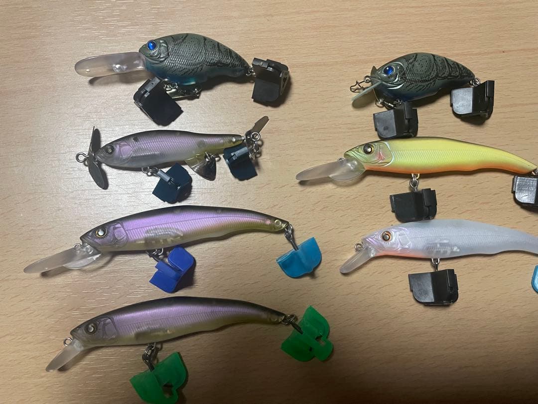 ニシネルアーワークス9個セット - ルアー・フライ本物