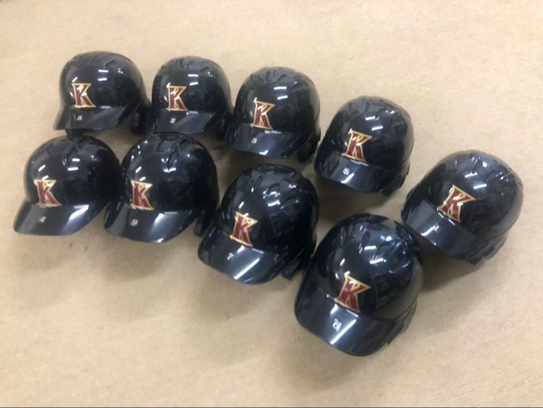 野球両耳ヘルメット（JSBB公認） 9個セット 野球両耳ヘルメット（JSBB公認） 9個セット