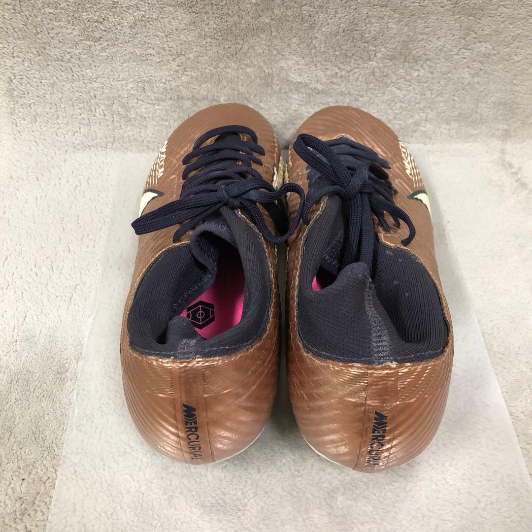 Nike Mercurial スパイクシューズ ゴールド/ブラック　24.5cm