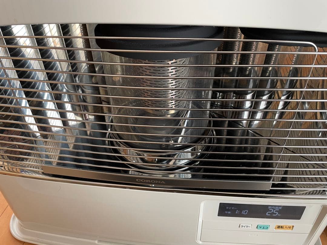美品/1シーズンのみ使用】コロナFFストーブ（FF-6823PR）2023年製の