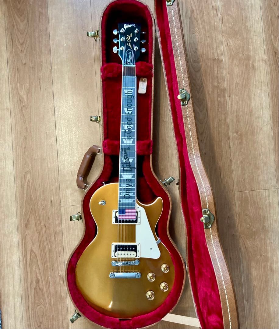 【美品】Gibson レスポールクラシック2017 GOLDTOP Gibson Les Paul Classic GoldTop, 2017 | archive.12fret.com