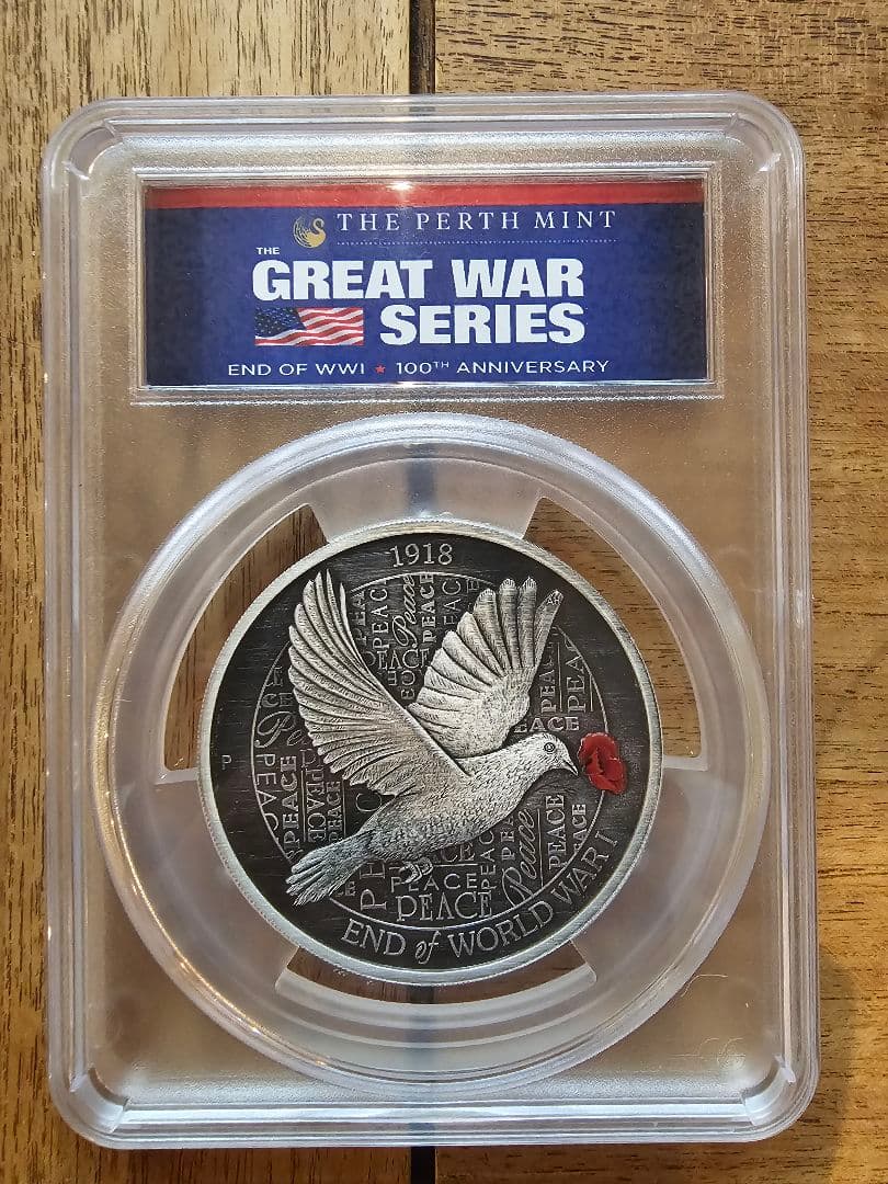 2018年 オーストラリア 8ドル 鳩 5oz 2018年 オーストラリア 8ドル 鳩 5oz